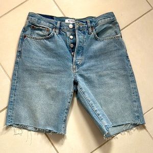 Redone Jean shorts